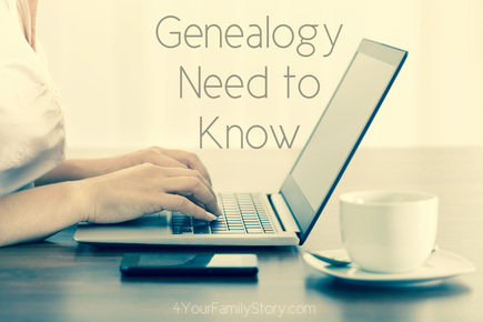 9 #Genealogy Things You Need to Know Today, Thursday, 5 Jun 2014, via 4YourFamilyStory.com. #needtoknow #familytree