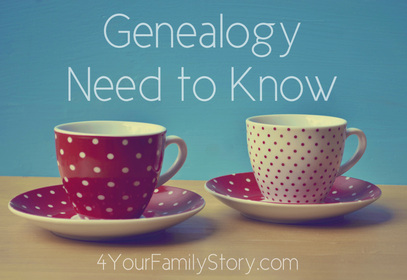 9 #Genealogy Things You Need to Know Today, Tuesday, 3 June 2014, via 4YourFamilyStory.com. #needtoknow #familytree