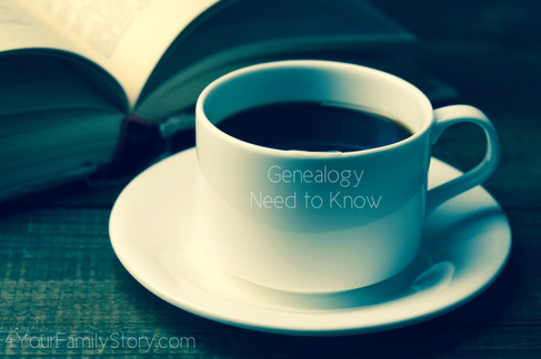 12 #Genealogy Things You Need to Know Today, Thursday, 10 July 2014, via 4YourFamilyStory.com. #needtoknow #familytree