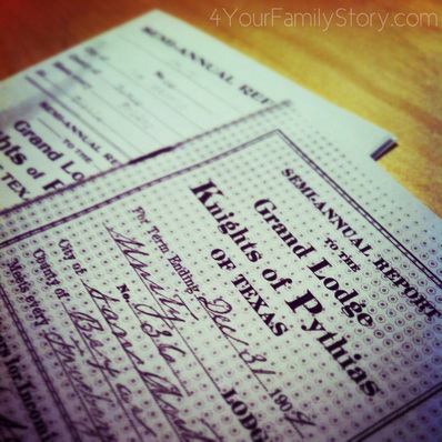 How Fraternal Order Records Can Help You With Your Family History Research via 4YourFamilyStory.com. #genealogy