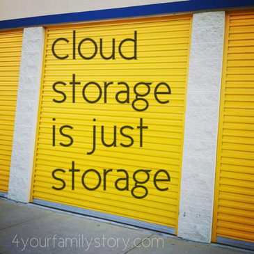 What researchers need to know about cloud storage via 4YourFamilyStory.com