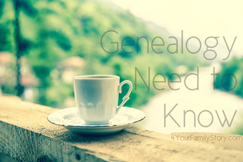 6 #Genealogy Things You Need to Know Today, Thursday, 12 Jun 2014, via 4YourFamilyStory.com. #needtoknow #familytree