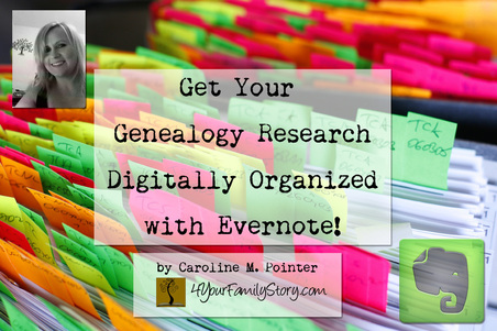 Get Your Genealogy Digitally Organized with Evernote presentation at Austin Genealogical Society Tuesday, 25 Mar 2014. #genealogy