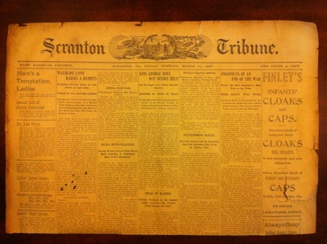 Scranton Tribune 1897 Charles O. Kaiser, Jr.