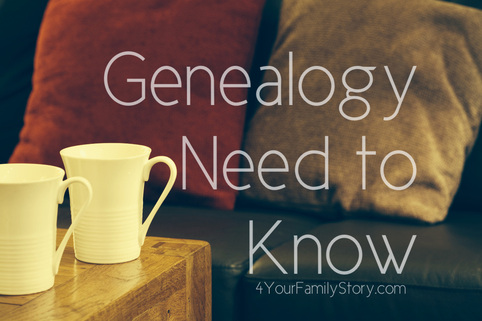 8 #Genealogy Things You Need to Know Today, Wednesday, 4 June 2014, via 4YourFamilyStory.com. #needtoknow #familytree