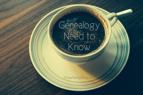 8 #Genealogy Things You Need to Know Today, Saturday, 31 May 2014, via 4YourFamilyStory.com. #needtoknow #familytree