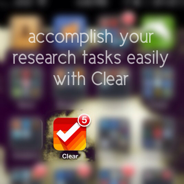 Accomplish your genealogy and family history research tasks easily with the Clear App.